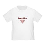 Personalized SuperFinn Finn Superman Hero Baby Infant Toddler Kids Shirt - Birthday and Christmas Collection