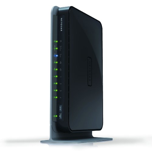 Netgear Rangemax WNDR3700 Dual Band Wireless-N Gigabit Router (Black)
