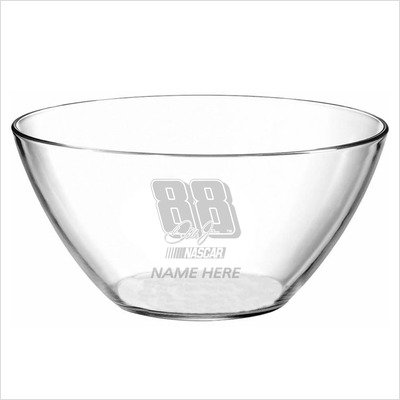 Susquehanna Glass Nascar's Dale Earnhardt Junior 11-Inch Bowl