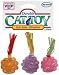 Vo-Toys Coil Balls with Feather 3 pack Cat Toy