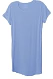 MARRIKAS VISCOSE FROM BAMBOO NIGHTSHIRT MEDIUM LILAC (10-12)