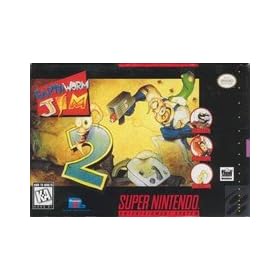 Earthworm Jim 2-Super Nintendo-Video Game