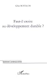 Faut-il croire au d�veloppement durable?