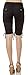 Helium London Womens Stretch Poplin Cargo Capri with Web Belt