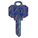 Arizona Diamondbacks Schlage SC1 House Key