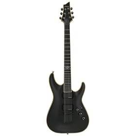 Schecter BlackJack ATX C-1 Electric Guitar, Aged Black