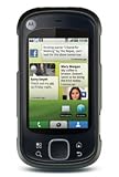 Black Rubberized Shield Protector Case for Motorola CLIQ XT