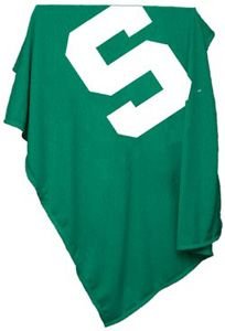 Michigan State University Sweatshirt Blanket
