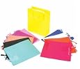 Assorted Bright Colored Gift Bags (1 dz)
