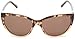 DKNY 0DY4095 355773 Cat Eye Sunglasses,Brown Havana & Brown Transparent,54 mm