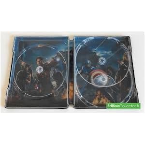 AVENGERS BLURAY 3D+2D+DVD STEELBOOK COLLECTOR EDITION SPECIALE