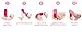 100% Authentic Incoco Nail Polish 16 Double-ended Strips By It's a Nail - Yacht Party