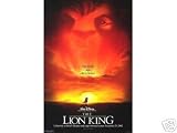 LiOn kiNg ImAx OrIgInAl MoVie Poster DoUblE SiDeD 27 x40