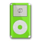 Solid Lime Design iPod 4G Protective Decal Skin Sticker