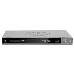 Xoro HSD 8450 DVD-Player (HDMI, Upscaler 1080p, Kartenleser, USB 2.0) silber