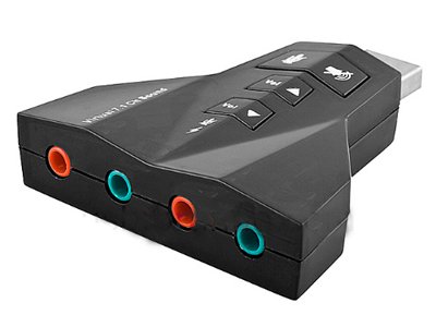 USB Sound Adapter with Double Microphone & Headset Ports, Virtual 7.1 Channel 31CUDCulPjL USB Sound Adapter with Double Microphone & Headset Ports, Virtual 7.1 Channel