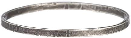 AUDACES FORTUNA INVAT BANGLE - STERLING