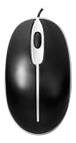 Gear Head Optical Wheel Mouse (PS/2) (Black)