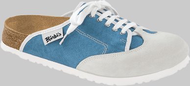 Birki SPORTY VL/TEX DENIM Clogs And Mules Womens