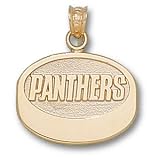 10kt Yellow Gold florida Panthers Puck
