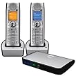 GE Dect 6.0 InfoLink 2 Silver Handset Phone with MSNBC (28320EE2)