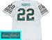 Mercury Morris Autographed Miami Dolphins White Throwback Football Jersey with 