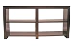 New Pacific Direct Soho Low Shelves 36 Inches Tall, Wenge