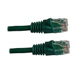Green Ethernet Network, Patch Cable, Molded Snagless Boot, 100 feet - Connects computer to... by 