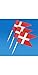 Denmark Flag Toothpicks - 50 Pk.