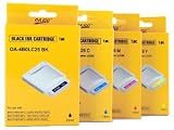 4pk Brother LC25 LC700 FULL SET Black/Cyan/Magenta/Yellow Ink Cartridge mfc 4420c 4820c mfc4420 mfc4820 mfc4420c mfc4820c DCP 4020c dcp4020 dcp4020c LC-25 LC-700 Compatible by OA100