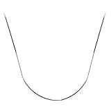 Sterling Silver 1mm Italian Snake Chain Necklace, 20