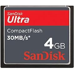 4GB CompactFlash Card Sandisk Ultra bulk