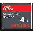 4GB CompactFlash Card Sandisk Ultra bulk