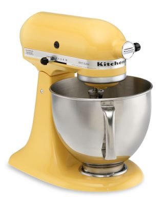 Remanufactured KitchenAid RRK150BF Artisan Series 5-Quart Stand Mixer, Buttercup Yellow