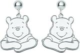 Sterling Silver Disney Winnie the Pooh Dangle Earrings