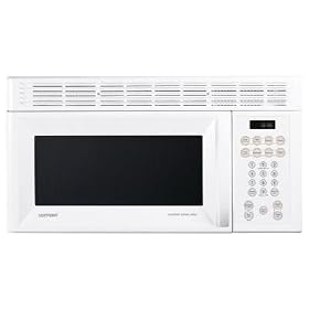 GE Hotpoint Over-The-Range White Microwave Oven