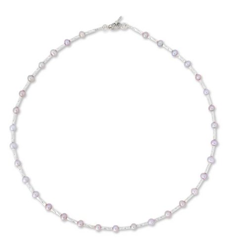 Pearl strand necklace Rose Sea