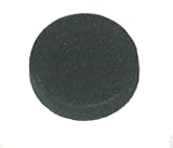 1000 Black Adhesive Backed Foam Dots CD / DVD Hubs (Rosettes) - #CDNRFODOBK - For Gluing Digital Media onto Most Surfaces! (Also Called Hubcaps or Caps)