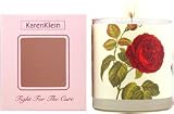 KarenKlein Fight for the Cure Tuscan Rose Candle