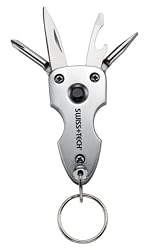 Swiss+Tech KMTCSSV Mini 7-in-1 KeyChain MultiTool
