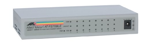 Allied Telesyn AT-FS708LE 8* 10/100TX Switch, Miniversion, Steckernetzteil Preisvergleich
