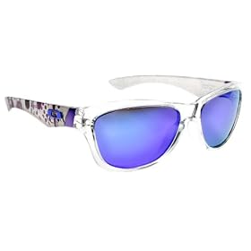 Click here to buy Oakley - Jupiter-Clear Frame - Violet Iridium Lenses.