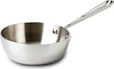 All Clad Stainless Steel 1 Quart Saucier