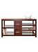KYOTO - Solid Wood & Glass Entertainment / TV Storage Unit Image