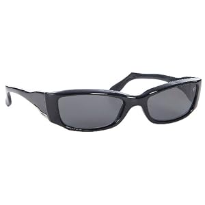 Spy Cristal Sunglasses Black Gloss/Grey Polarized Lens
