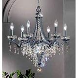 Crystal Emily Chandelier/Dinette BY Classic Lighting