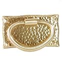 Arts & Crafts Collection Hammered Oval Ring/Bail Pull