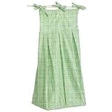 Tadpoles Classics Gingham Green - Diaper Stacker