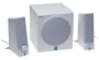 Yamaha YSTMS201W 30-Watt 2.1 Computer Speakers (3-Speaker, White)