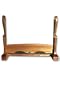 Natural Wooden Two-Sword Stand